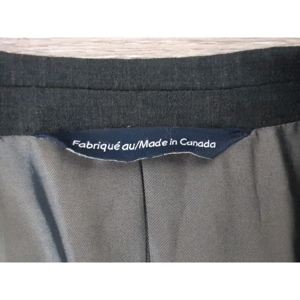 Coppley Bocelli 2113X Men's 42T Charcoal Gray Blazer 100%‎ Wool